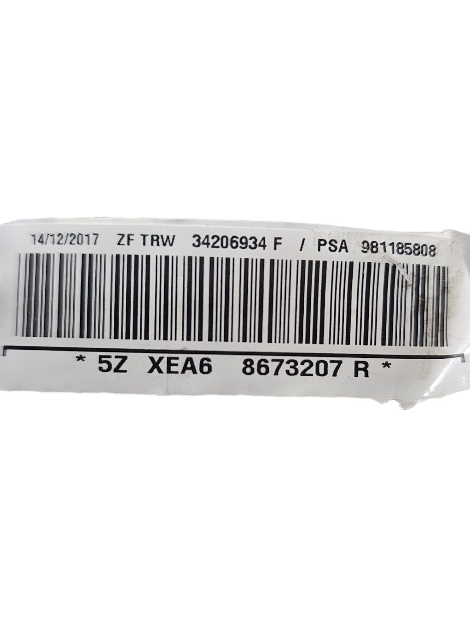 Airbag a Tendina Laterale Sinistro Citroen C3 (2016 - 2023) Cod:981185808 - F&P CRASH SRLS - Ricambi Usati