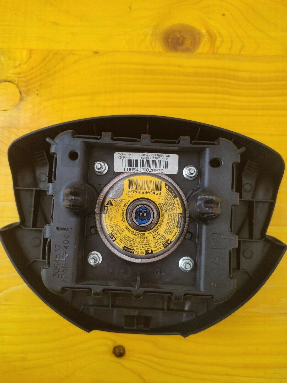 Airbag Volante Guidatore Dacia Logan 1.6 Benz 8200823307 2004-2012 - F&P CRASH SRLS - Ricambi Usati
