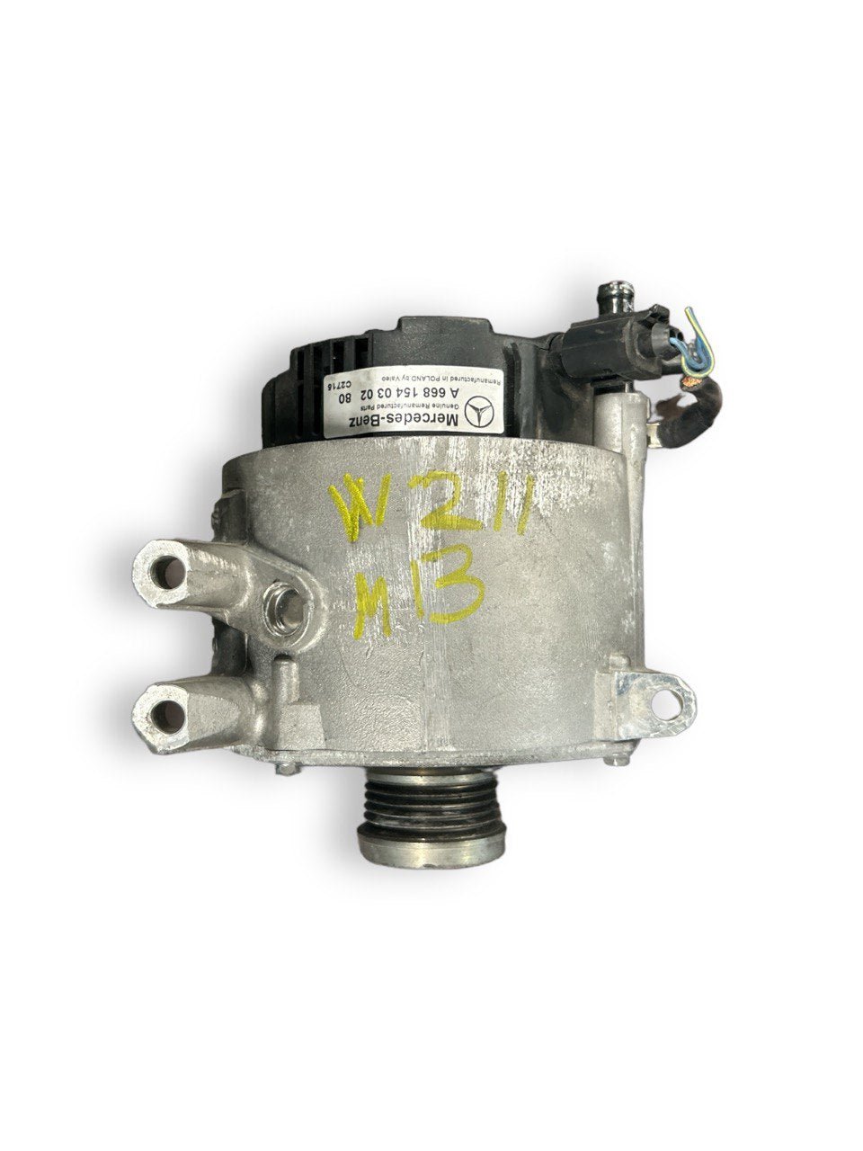 Alternatore Mercedes Benz Classe E (W211) 2.2 Diesel (2002 > 2007) cod . A6681540302 - F&P CRASH SRLS - Ricambi Usati
