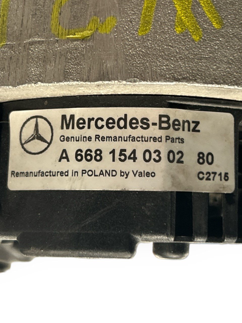 Alternatore Mercedes Benz Classe E (W211) 2.2 Diesel (2002 > 2007) cod . A6681540302 - F&P CRASH SRLS - Ricambi Usati