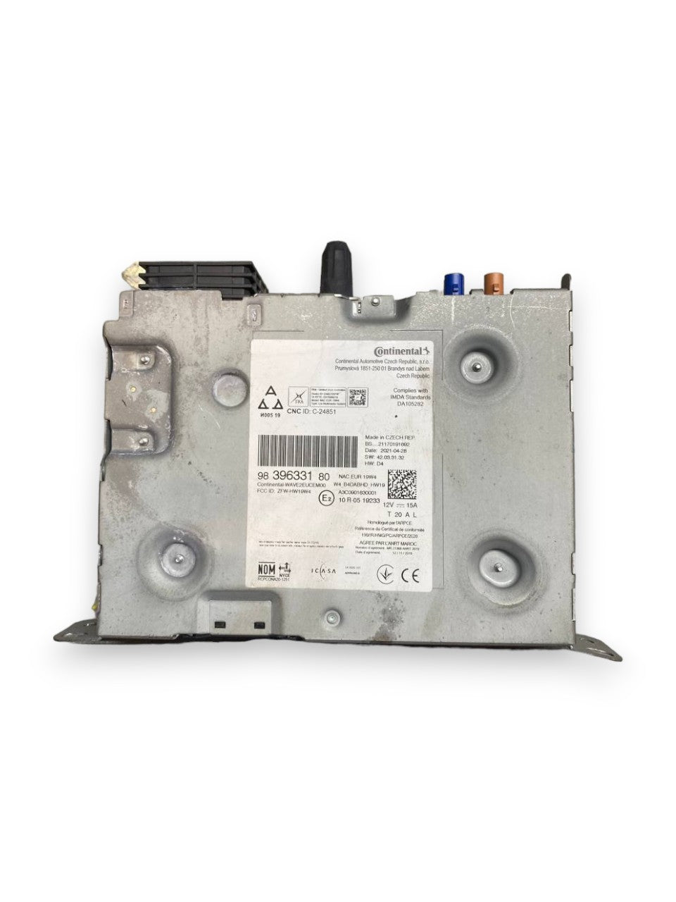 Autoradio / Stereo / Navigatore Peugeot 208 / 308 / Citroen C3 / C4 (2021) cod.9839633180 - F&amp;P CRASH SRLS - Ricambi Usati