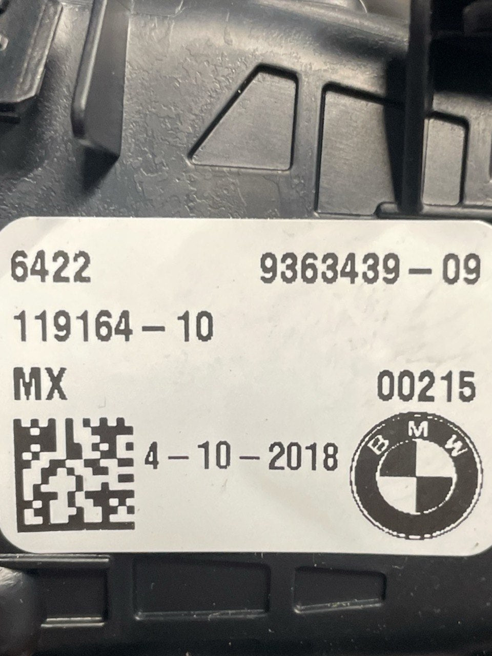 Bocchetta aria a/c Sinistra BMW X3 (G01) cod:9363439 (2017>) - F&P CRASH SRLS - Ricambi Usati