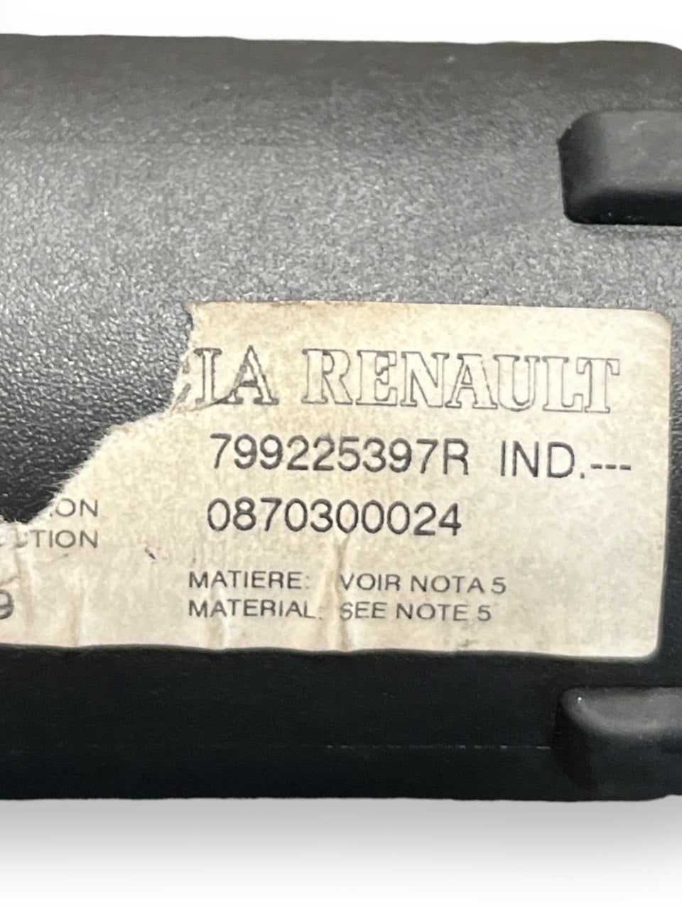 Cappelliera A Rullo Renault Clio IV sw (2012 - 2021) cod.799225397R - F&P CRASH SRLS - Ricambi Usati