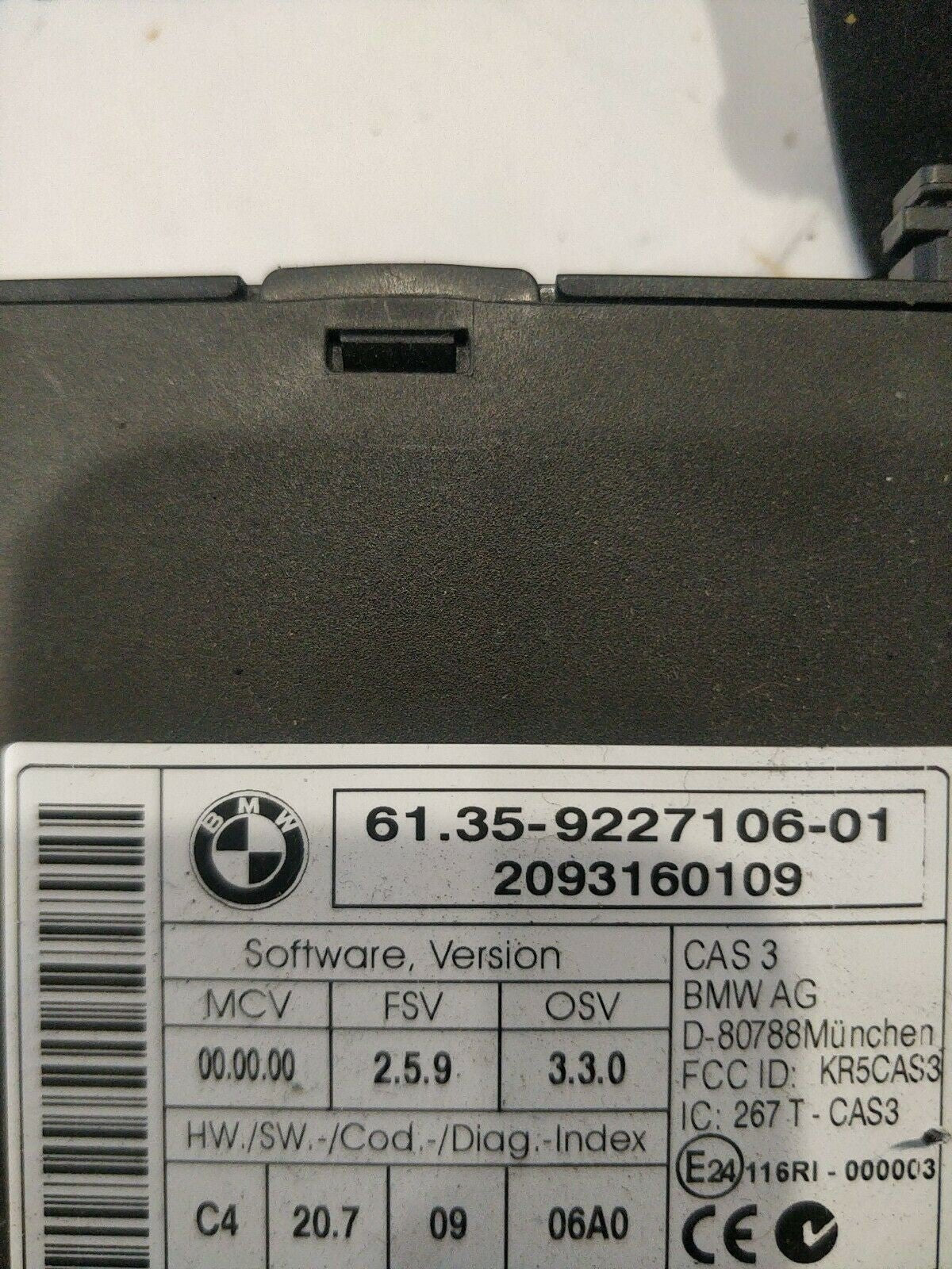 Centralina Accensione Controllo Avviamento Orig. Bmw X5/X6 E71 6135-9227106-01 - F&P CRASH SRLS - Ricambi Usati