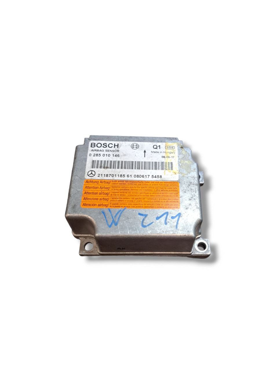 Centralina Airbag Mercedes Classe E W211 (2002 - 2007) COD:2118701185 - F&P CRASH SRLS - Ricambi Usati