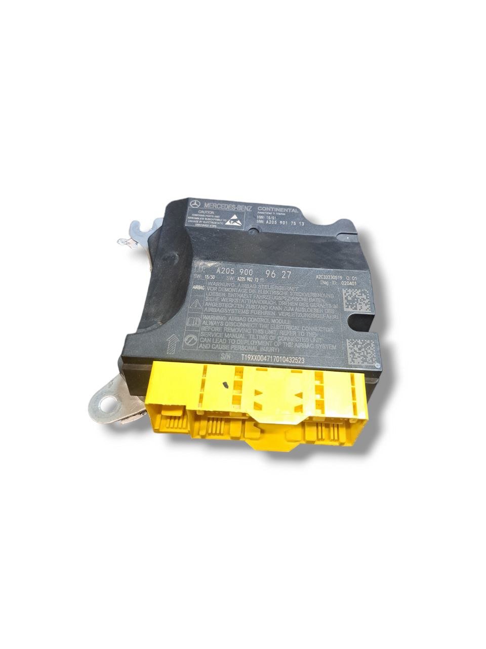 Centralina airbag Mercedes GLC X253 (2015 - 2022) COD:A2059009627 - F&amp;P CRASH SRLS - Ricambi Usati