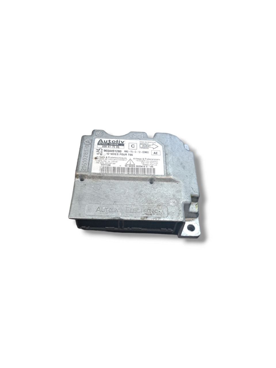 Centralina airbag Peugeot 307 cc (2005) COD:9654491280 - F&amp;P CRASH SRLS - Ricambi Usati