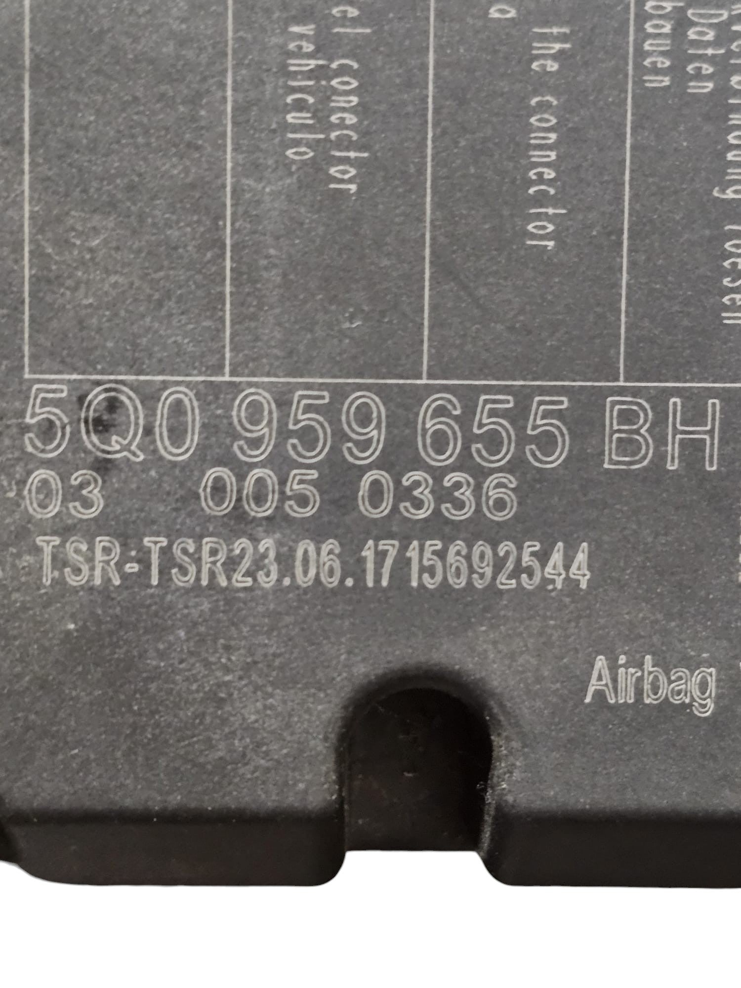 Centralina Airbag Volkswagen Golf 7.5 Cod:5Q0959655BH (2017 - 2021) - F&P CRASH SRLS - Ricambi Usati