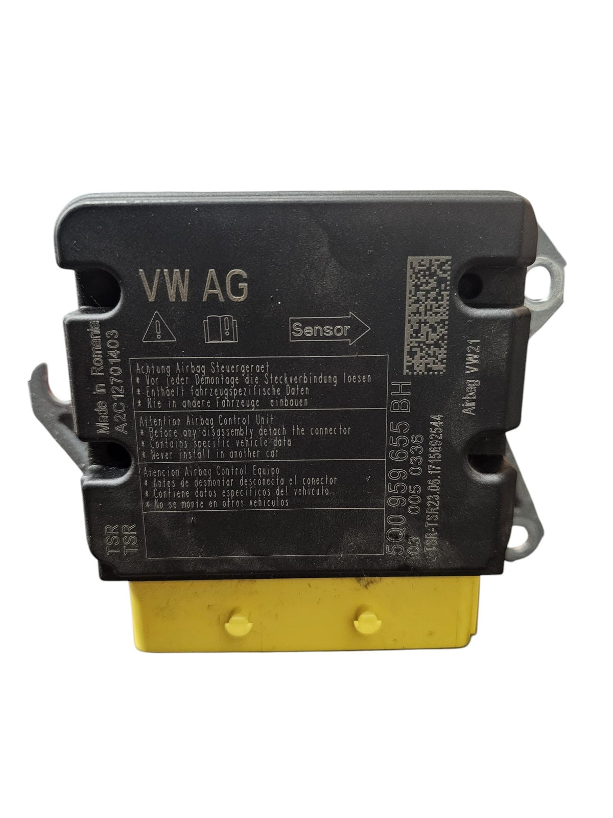 Centralina Airbag Volkswagen Golf 7.5 Cod:5Q0959655BH (2017 - 2021) - F&amp;P CRASH SRLS - Ricambi Usati