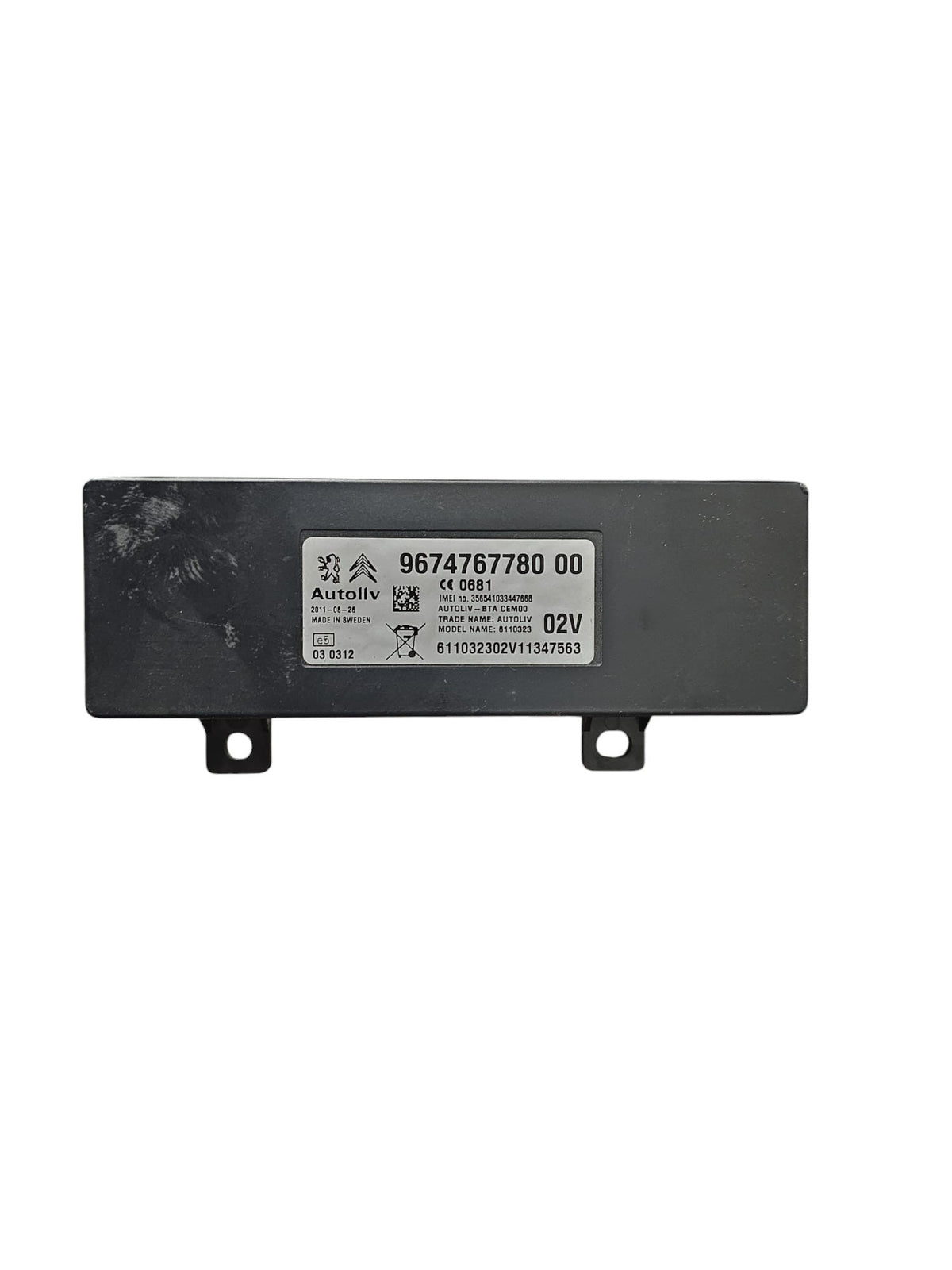 Centralina Bluetooth Citroen DS4 Cod:967476778000 (2011 - 2018) - F&amp;P CRASH SRLS - Ricambi Usati