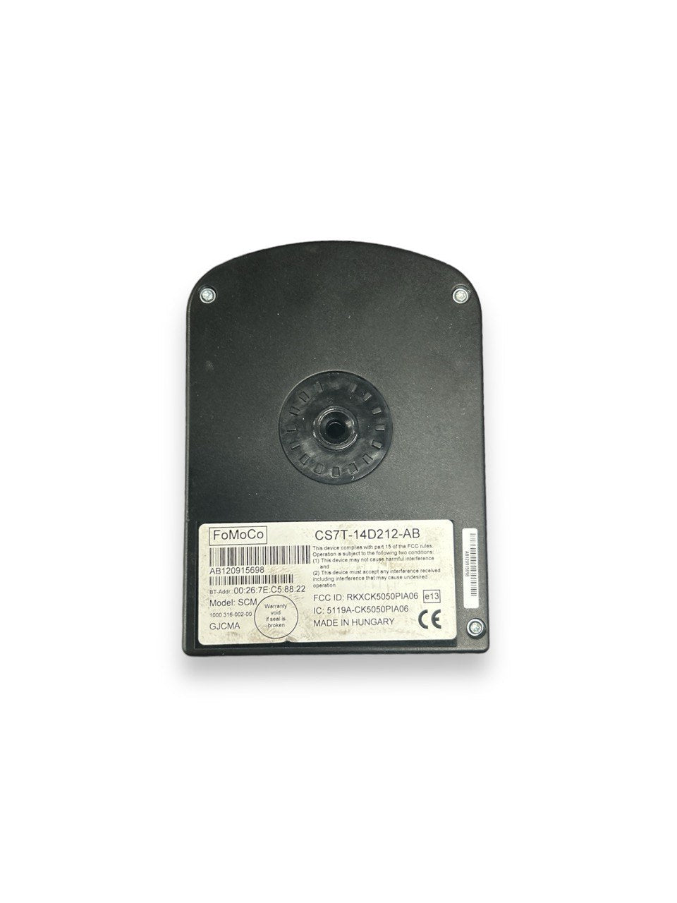 Centralina Bluetooth Ford S - Max 2.0 Diesel (2006 &gt; 2015) cod.CS7T - 14D212 - AB - F&amp;P CRASH SRLS - Ricambi Usati