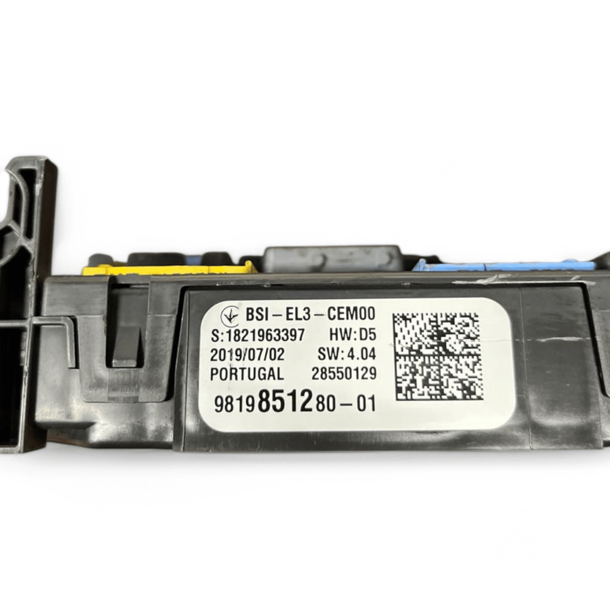 Centralina / body computer Opel Crossland 1.2 benzina (2017 - >) cod.9819851280 - F&P CRASH SRLS - Ricambi Usati