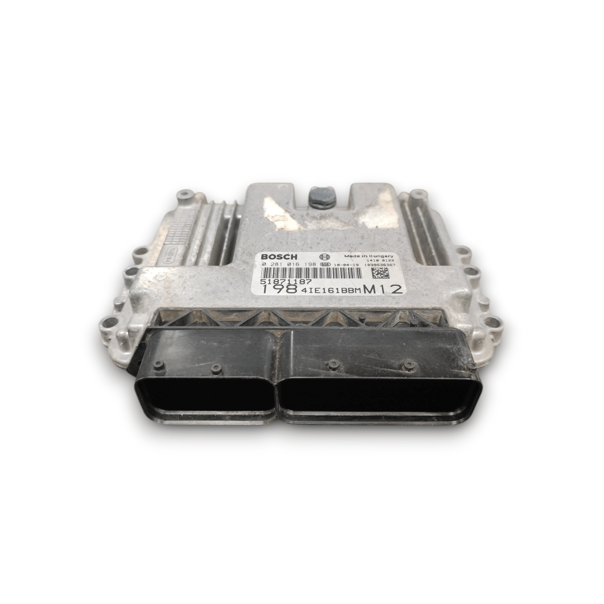 Centralina ECU Motore Fiat Bravo 1.6 Diesel COD: 0281016198 (2007 - 2014) - F&P CRASH SRLS - Ricambi Usati