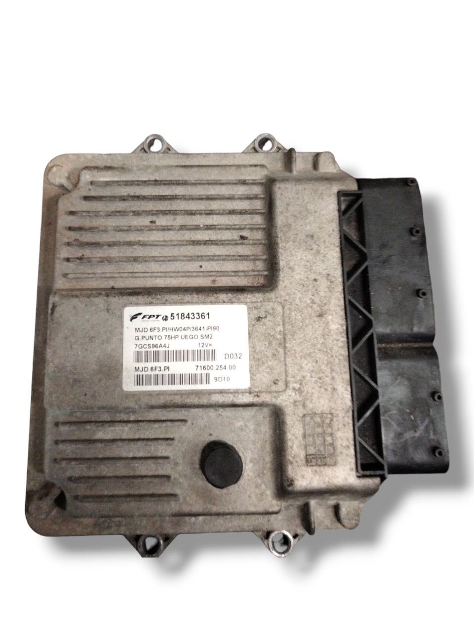 Centralina Ecu Motore Fiat Grande Punto 1.3 diesel (2005 - 2012) cod.51843361 - F&P CRASH SRLS - Ricambi Usati