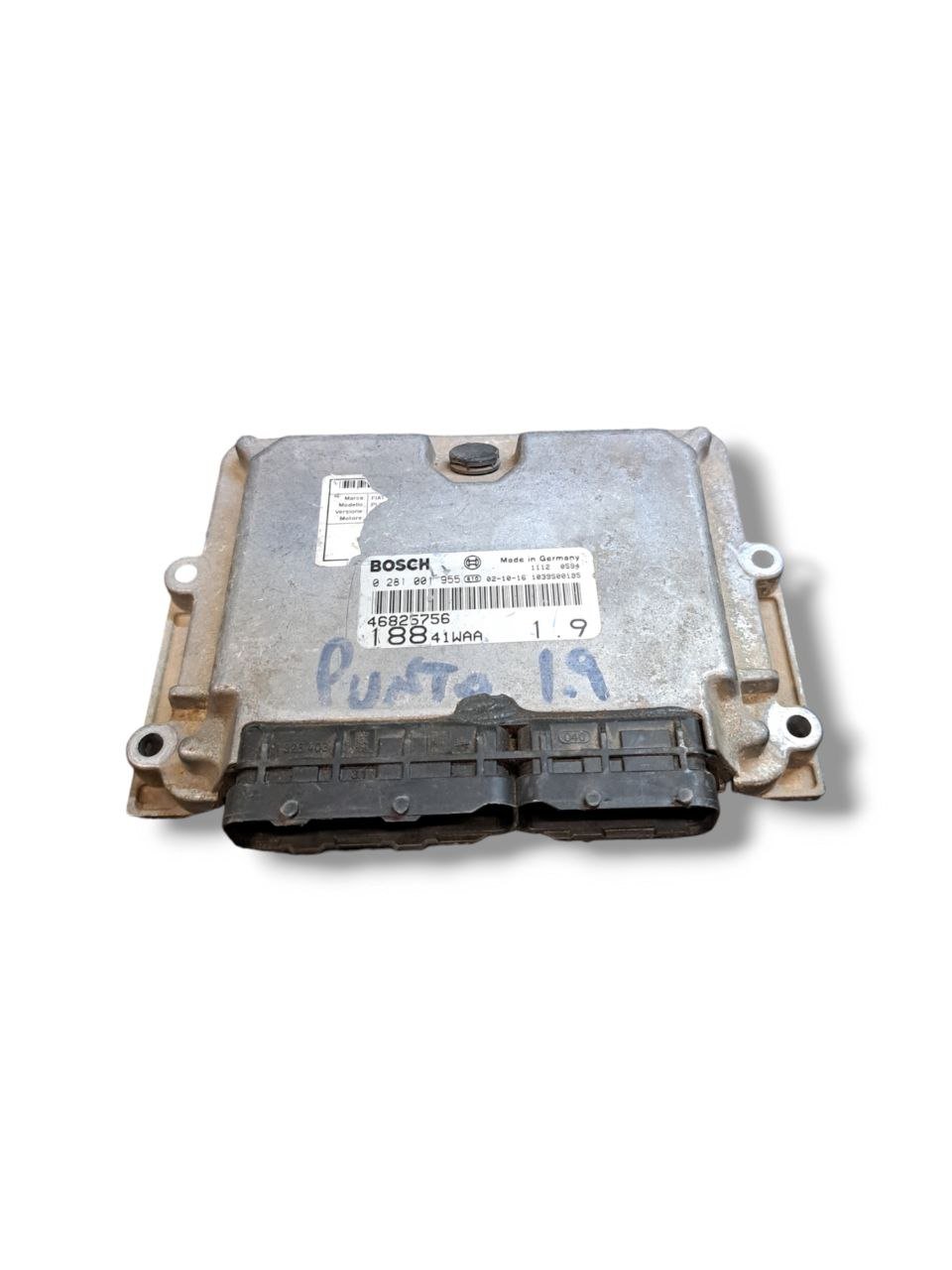 Centralina Ecu Motore Fiat Punto 188 1.9 Diesel (2003) COD:46825756 - F&amp;P CRASH SRLS - Ricambi Usati