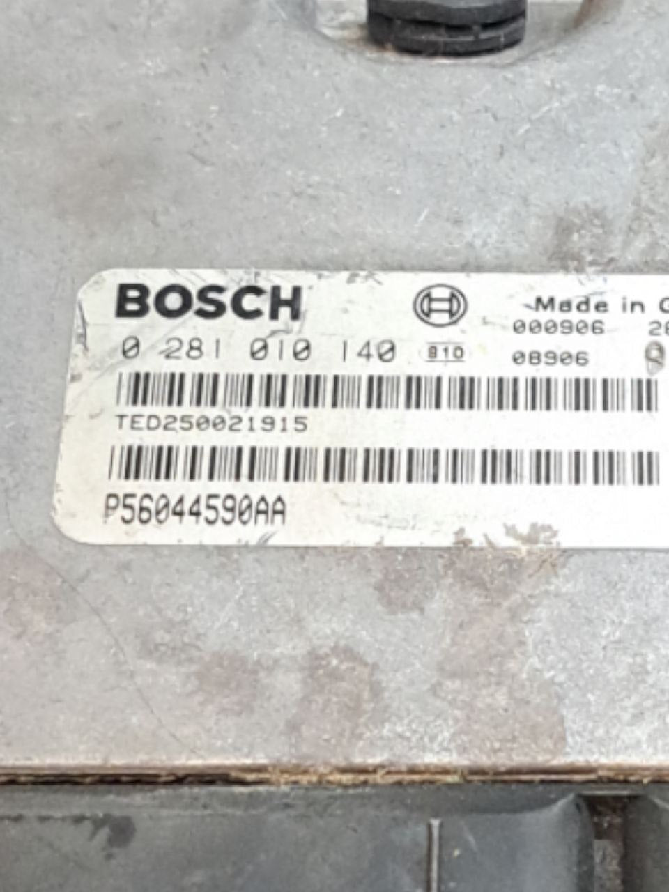 Centralina ECU Motore Jeep Grand Cherokee 3.1 Diesel (2002) COD:0281010140 - F&P CRASH SRLS - Ricambi Usati