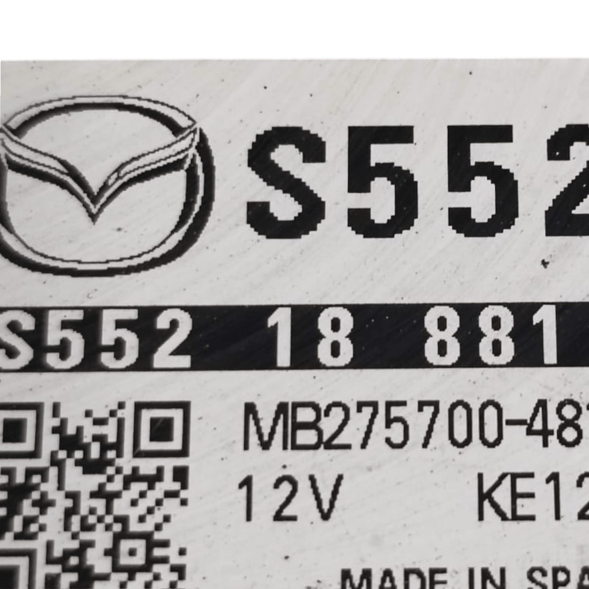 Centralina Ecu Motore Mazda CX - 3 1.5 Diesel COD: S55218881 (2015>) - F&P CRASH SRLS - Ricambi Usati