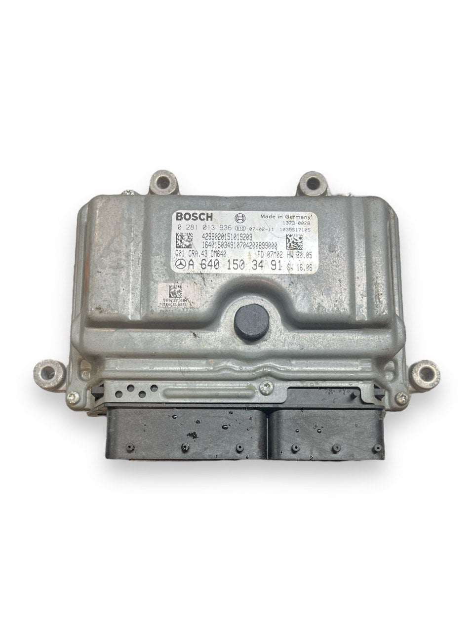 Centralina ECU Motore Mercedes-Benz Classe A W169 2.0 diesel (2007) COD:A6401503491 - 0281013936 - F&P CRASH SRLS - Ricambi Usati