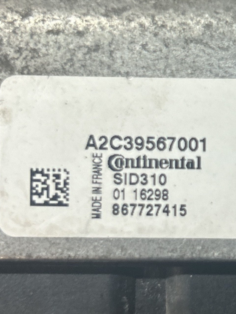 Centralina ECU Motore Nissan Qashqai (J11) 1.5 Diesel cod.A2C39567001 - F&P CRASH SRLS - Ricambi Usati