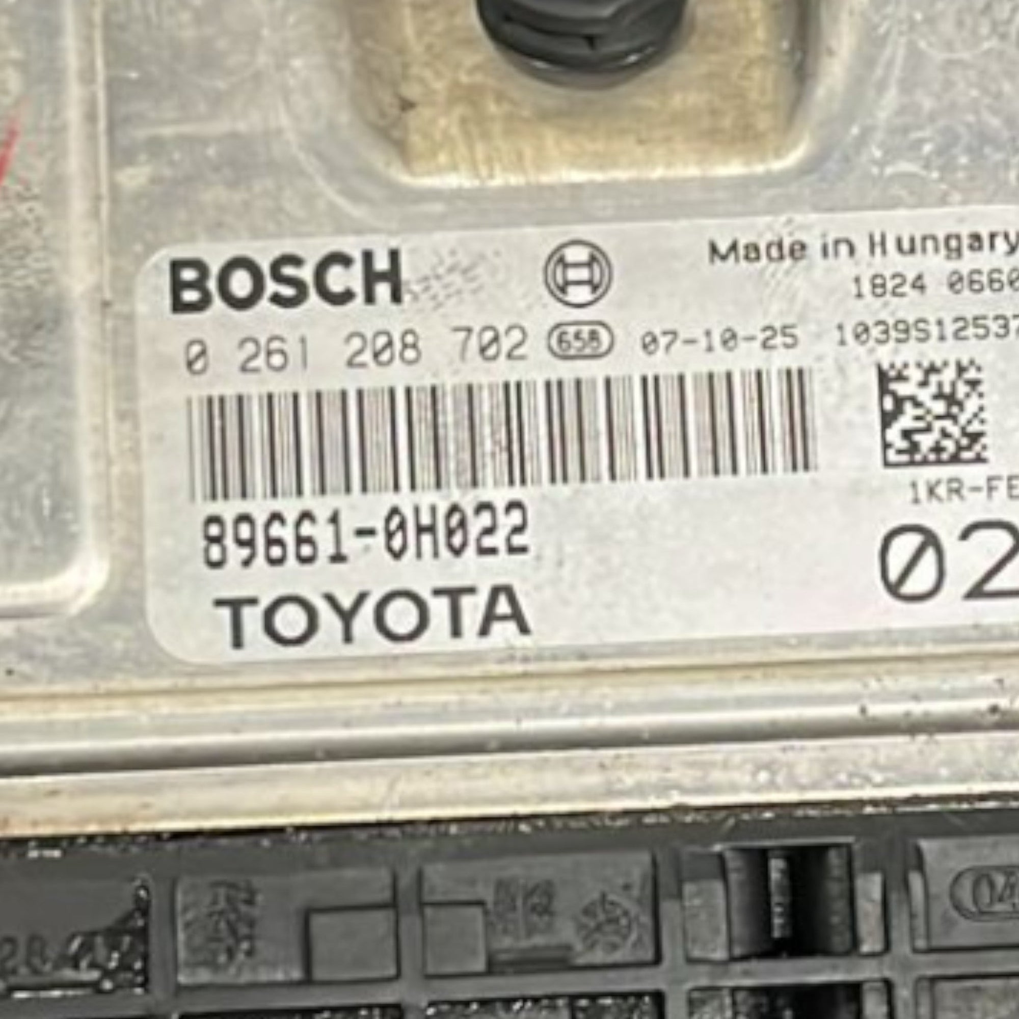 Centralina ECU Motore Toyota Aygo cod:0261208702 (2005 >2014) - F&P CRASH SRLS - Ricambi Usati