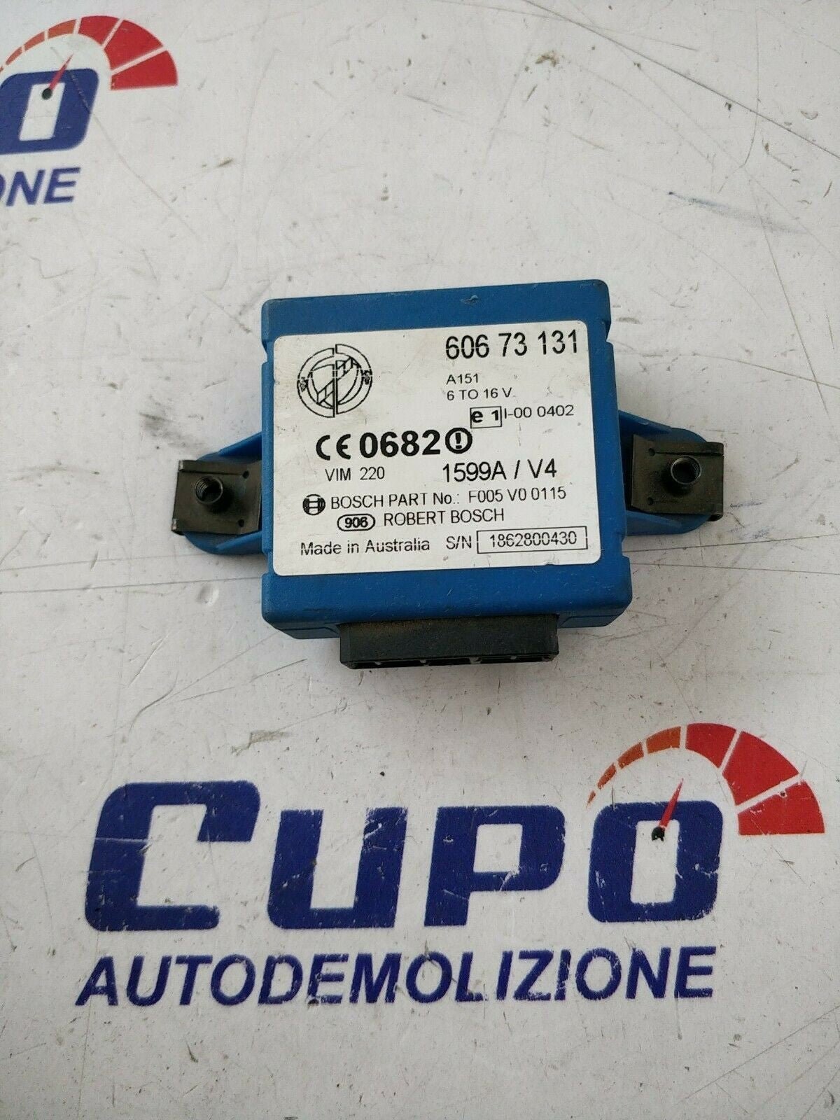 Centralina Immobilizzatore 60673131 Originale Per Alfa Romeo 156 - F&P CRASH SRLS - Ricambi Usati