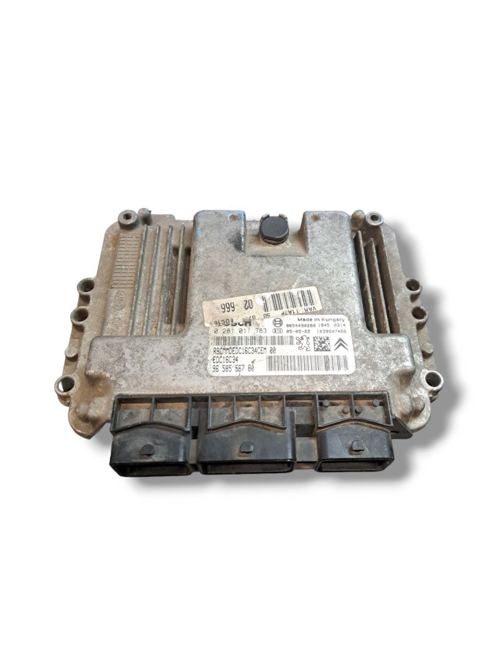 Centralina motore ecu Peugeot 206 1.4 hdi (2002-2006) COD:9658556780 - F&amp;P CRASH SRLS - Ricambi Usati