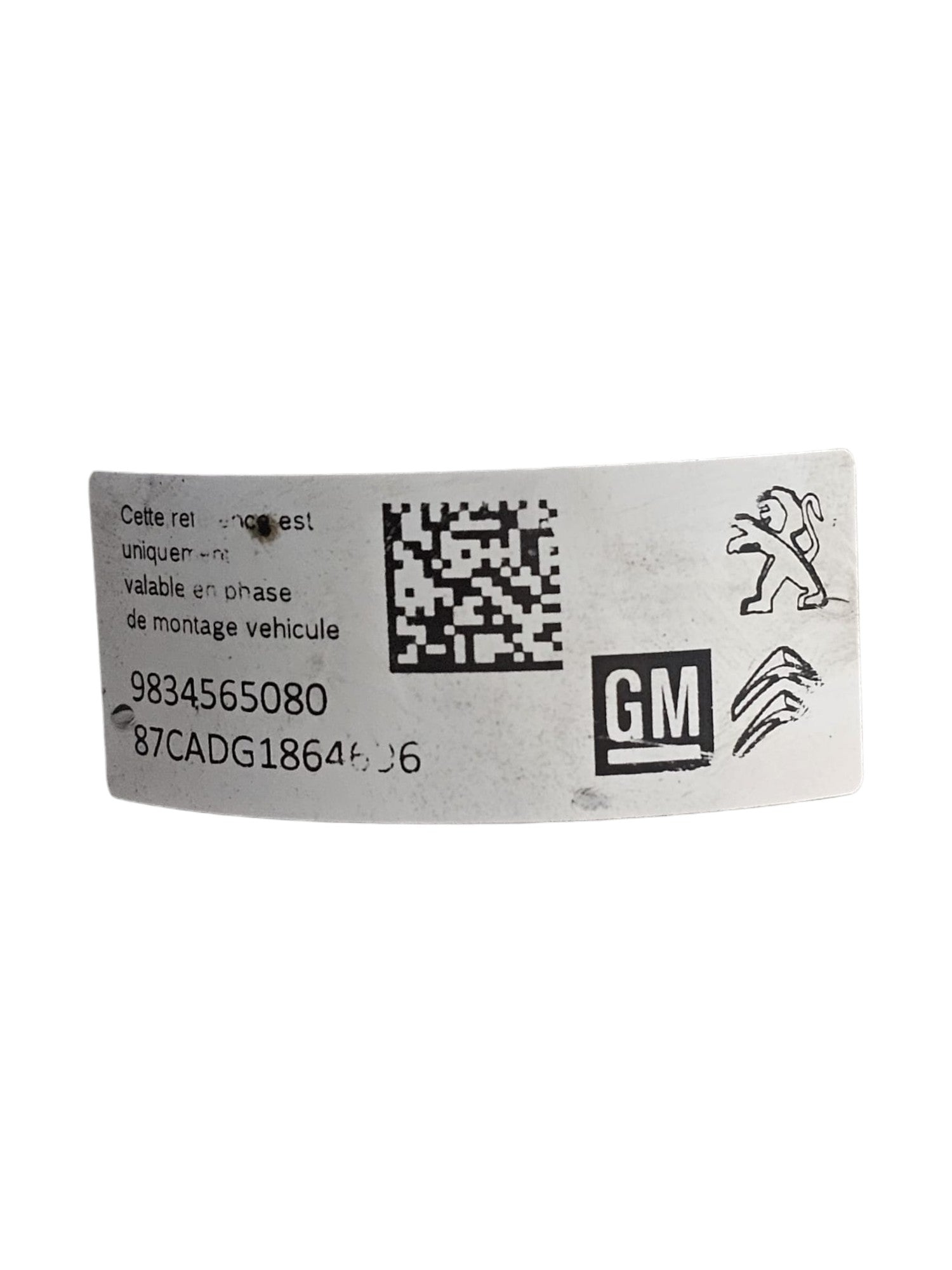 Centralina Pompa Abs Opel Crossland X 1.2 Benzina Cod:9834565080 (2017 - 2024) - F&P CRASH SRLS - Ricambi Usati