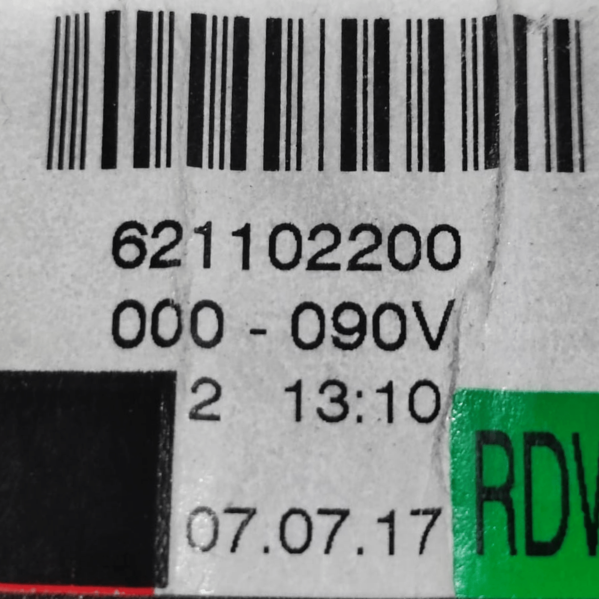 Cintura Di Sicurezza Posteriore Destro Volkswagen Golf VII COD: 621102200 (2012 - 2019) - F&P CRASH SRLS - Ricambi Usati