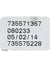 Cod:735571367 Comando Pulsante Interruttore Modalità ECO + ESP / ASR Controllo di Trazione Fiat 500L (2012 - 2022) - F&P CRASH SRLS - Ricambi Usati