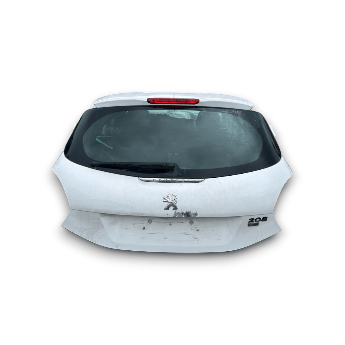 Cofano / Bagagliaio / Portellone Posteriore Bianco Peugeot 208 (2012 &gt; 2019) - F&amp;P CRASH SRLS - Ricambi Usati