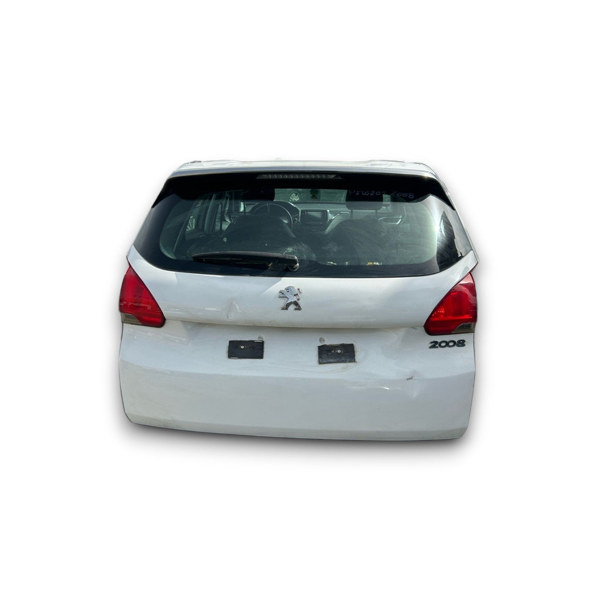 Cofano / portellone / bagagliaio Posteriore bianco Peugeot 2008 (2013 > 2019) - F&P CRASH SRLS - Ricambi Usati