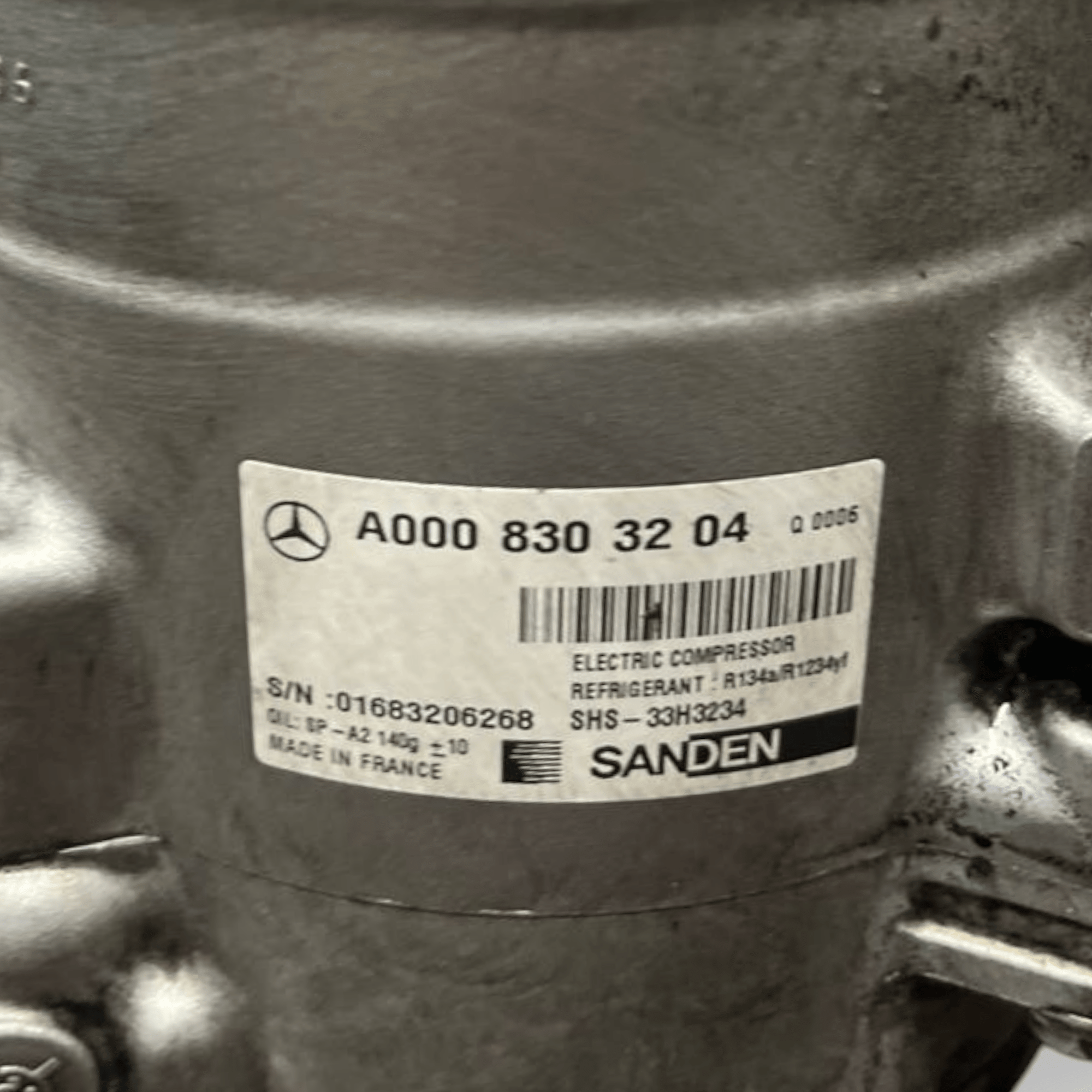 Compressore Aria Condizionata Mercedes - Benz Glc C253 2.0 Diesel - Hybrid (2016 al 2023) cod: A0008303204 - F&P CRASH SRLS - Ricambi Usati