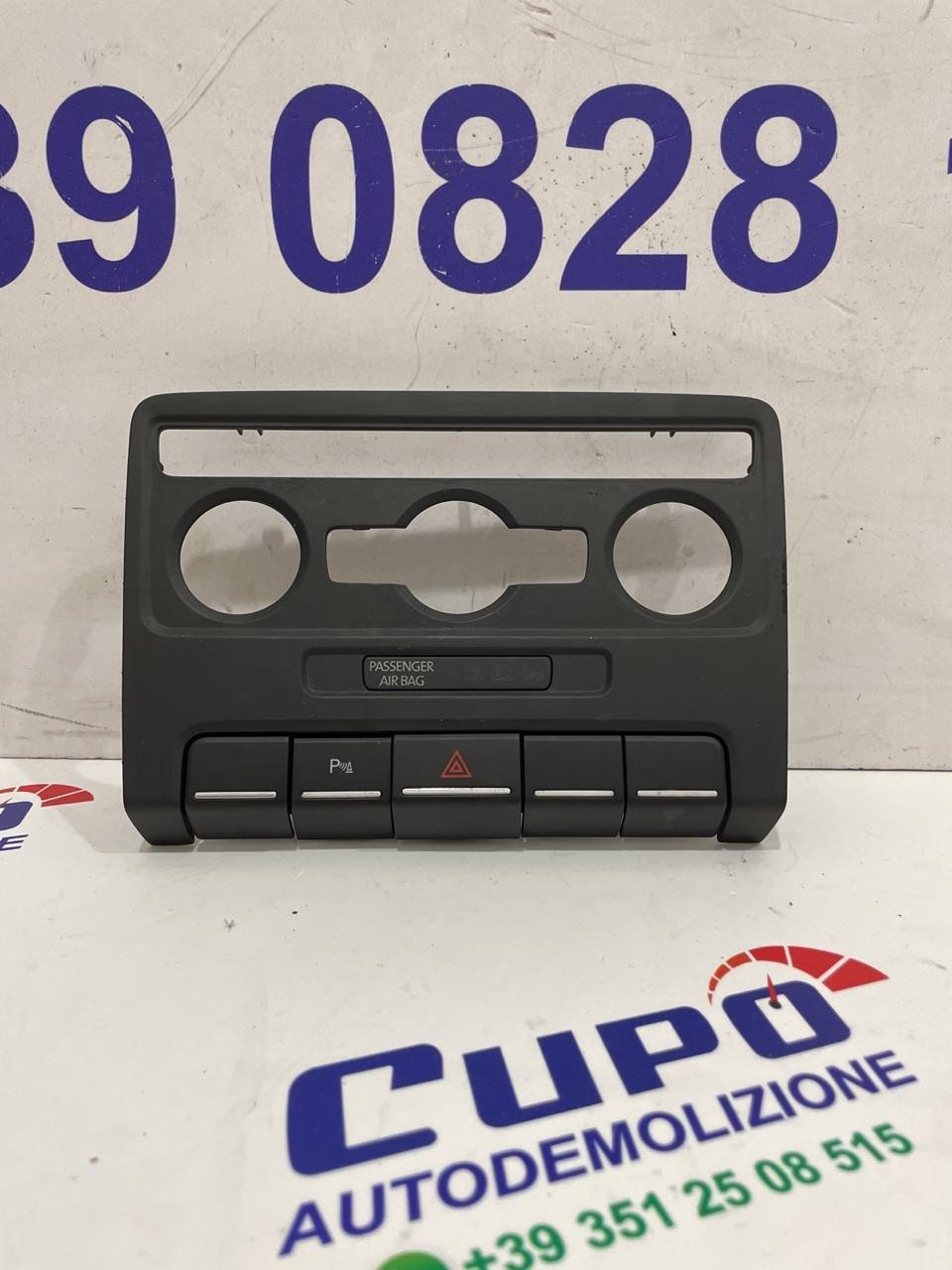 Console unità controllo aria condizionata volkswagen polo 6R 09-17 con pannello interruttori 5c5820073 - F&P CRASH SRLS - Ricambi Usati