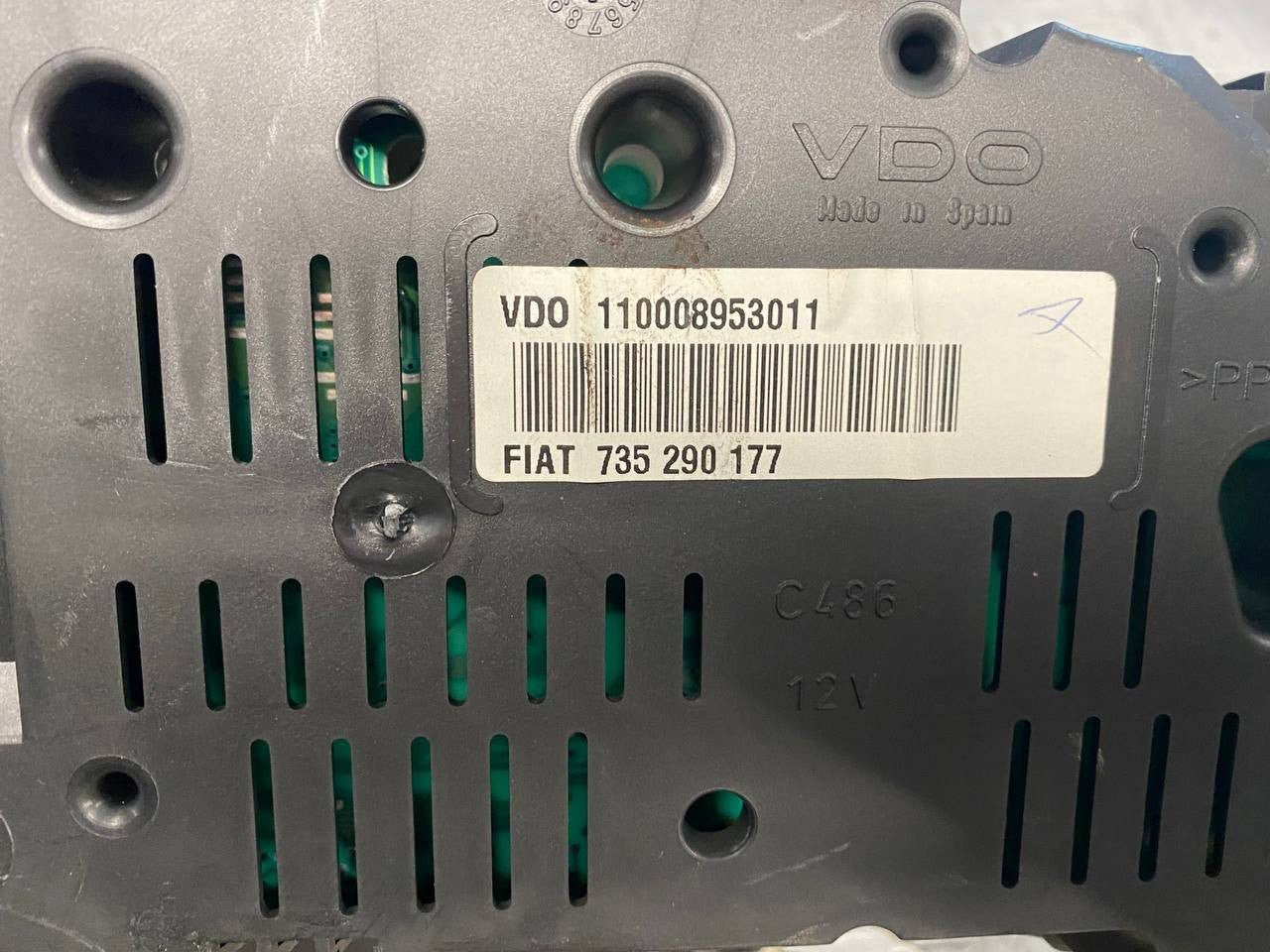 Contachilometri / tachimetro Alfa Romeo 147 1.6 (2006) cod:735290177 - F&P CRASH SRLS - Ricambi Usati