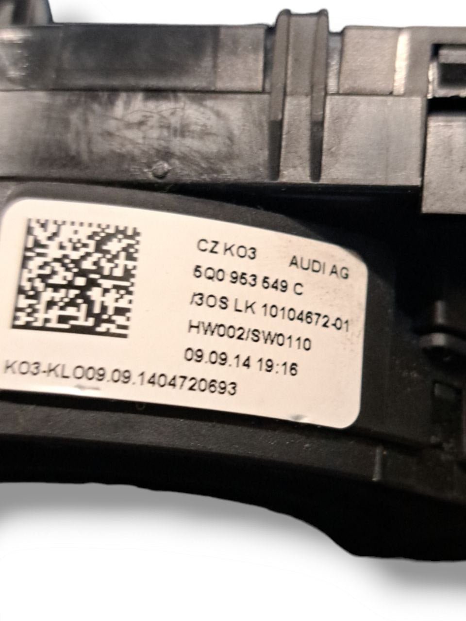 Contatto Spiralato Audi A3 8V (2012 - 2020) COD:5Q0963549C - F&P CRASH SRLS - Ricambi Usati