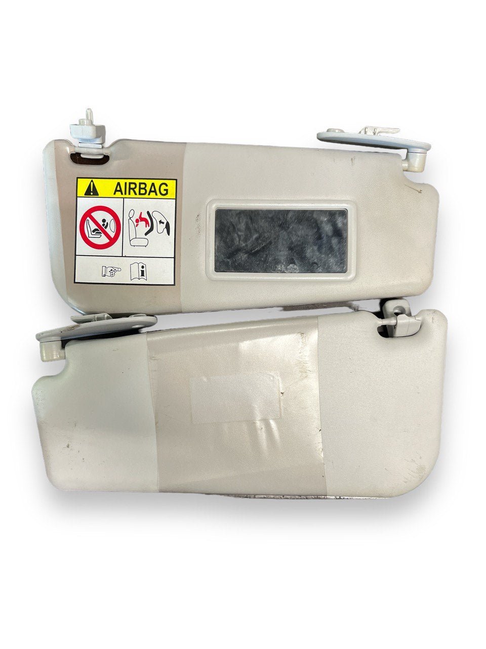 Coppia alette parasole Fiat Punto Evo (2009 - 2012) - F&P CRASH SRLS - Ricambi Usati
