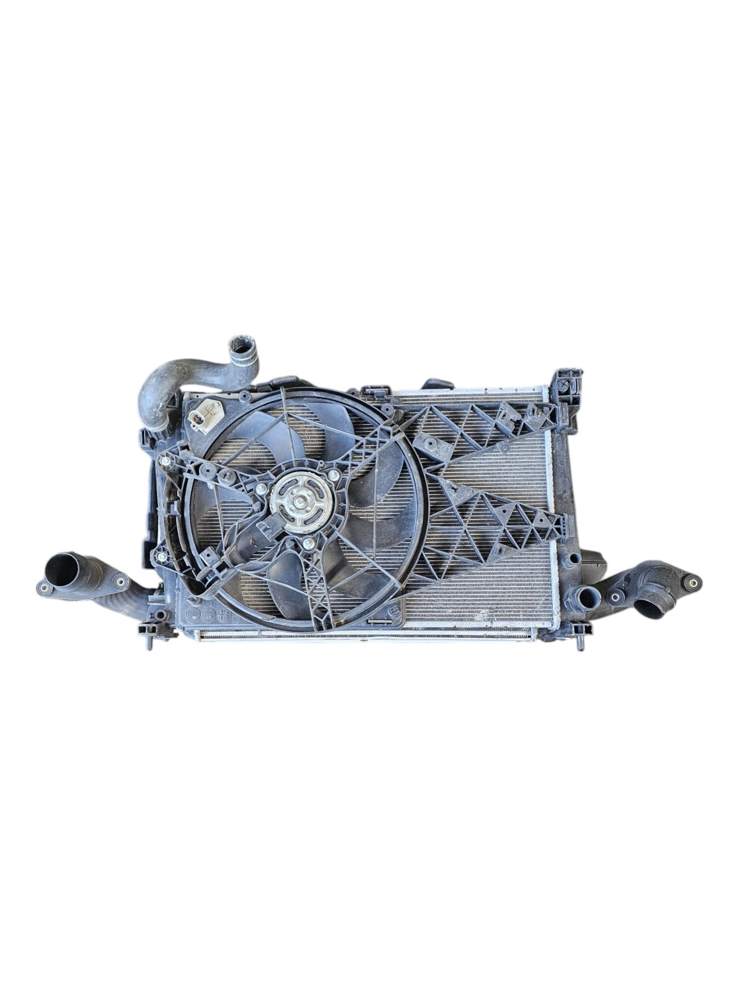 Elettroventola + Radiatore Alfa Romeo Giulietta Cod:884700200 1.6/2.0 Diesel (2010 - 2020) - F&P CRASH SRLS - Ricambi Usati