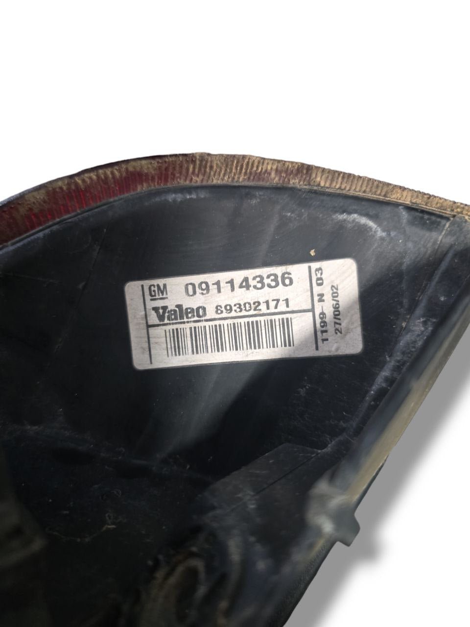 FANALE POSTERIORE SINISTRO OPEL CORSA C (2000 - 2006) Cod : 89302171 - F&P CRASH SRLS - Ricambi Usati