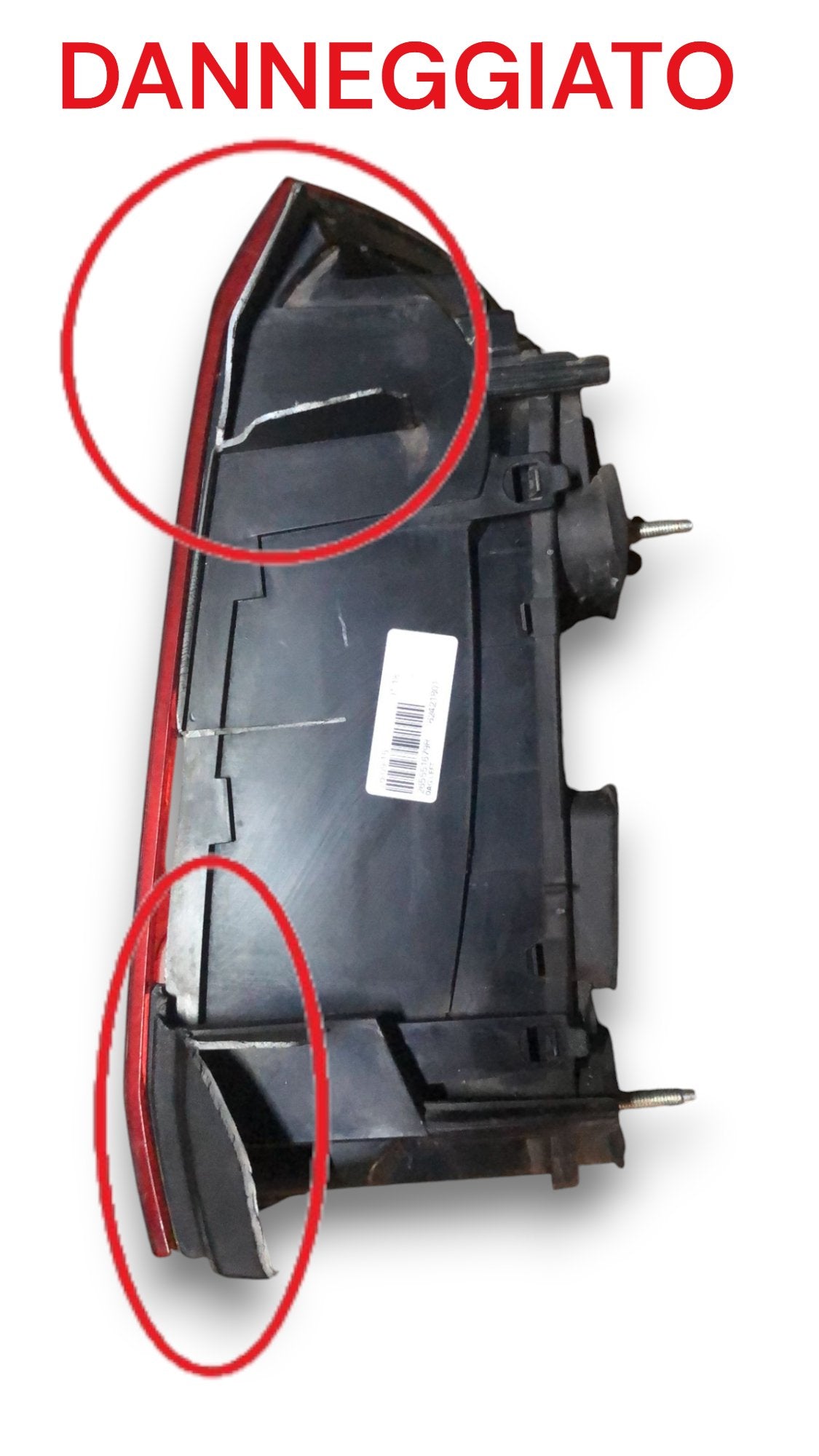 Fanale / Stop Alogeno Posteriore Sinistro Dacia Duster (2010 > 2017) cod:265551679R - F&P CRASH SRLS - Ricambi Usati