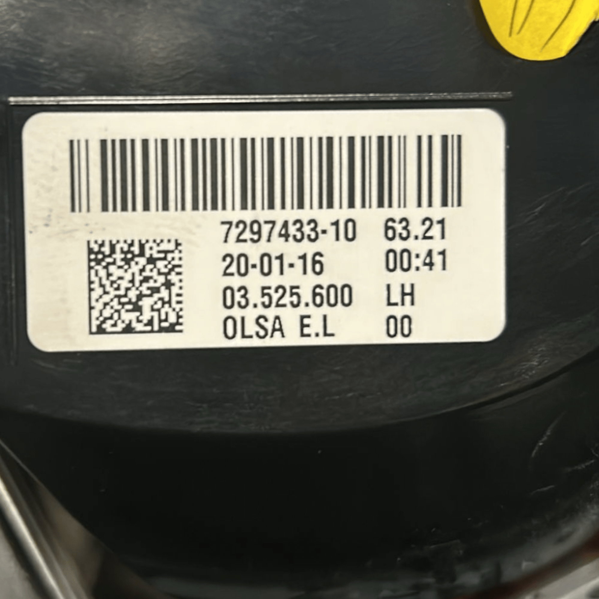 Fanale / Stop Alogeno Posteriore Sinistro Mini Cooper D 3 porte (2014 >) cod:7297433 - 10 - F&P CRASH SRLS - Ricambi Usati