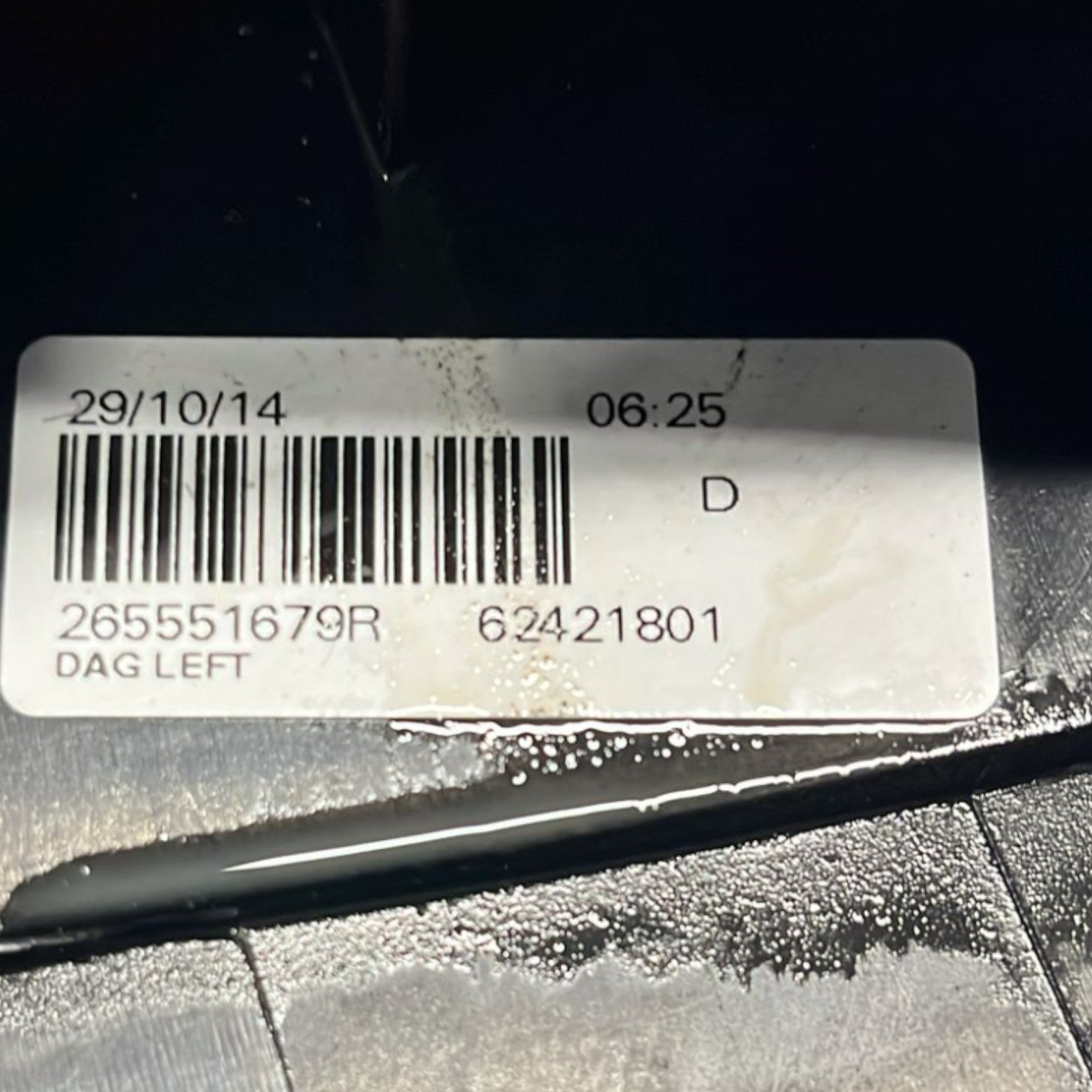 Fanale / Stop Alogeno Sinistro Dacia Duster cod:265551679R (2010 >2017) - F&P CRASH SRLS - Ricambi Usati