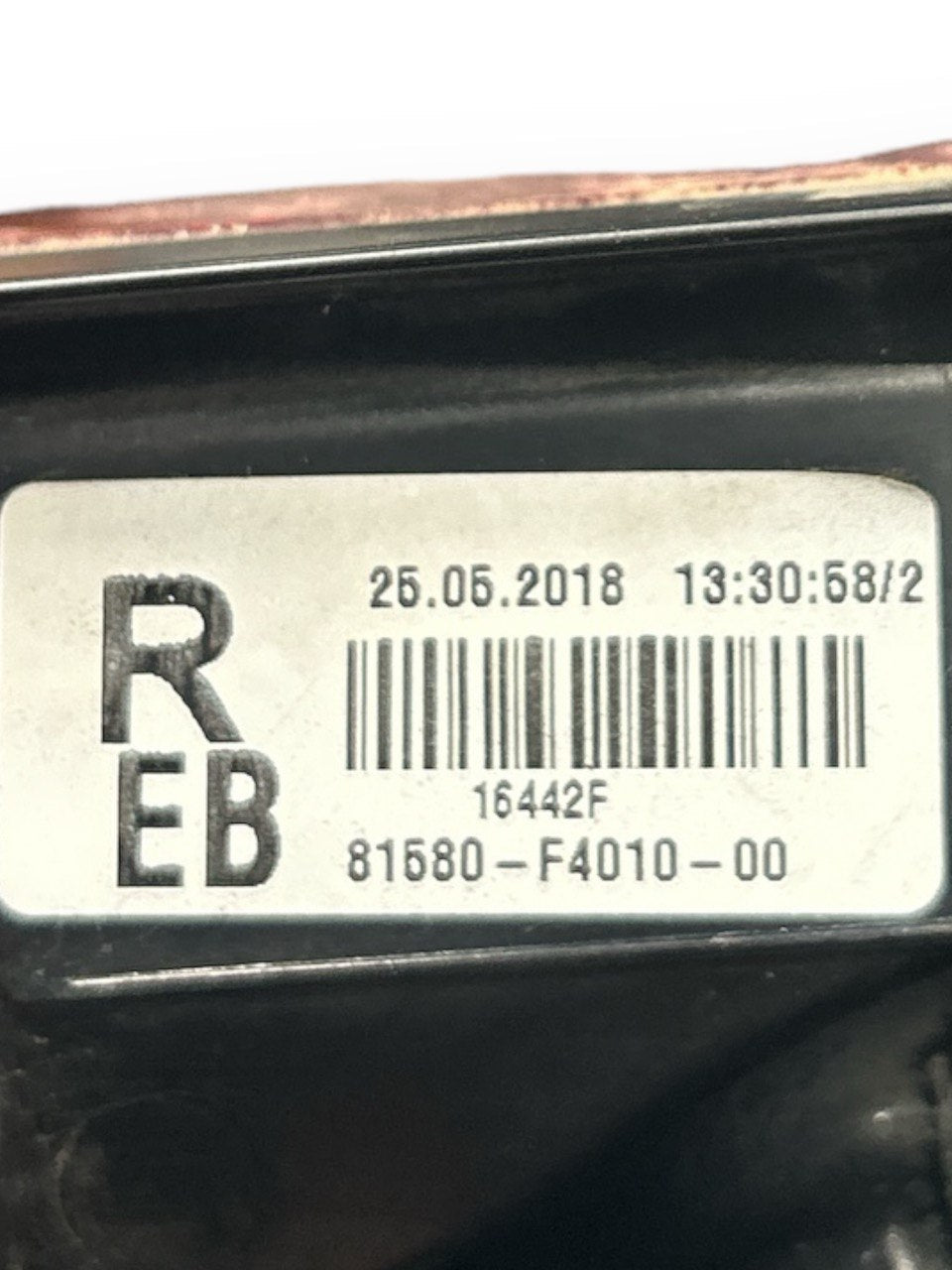 Fanale / Stop Interno Alogeno Posteriore Destro Toyota C - HR (2016 > ) cod.81580F4010 - F&P CRASH SRLS - Ricambi Usati