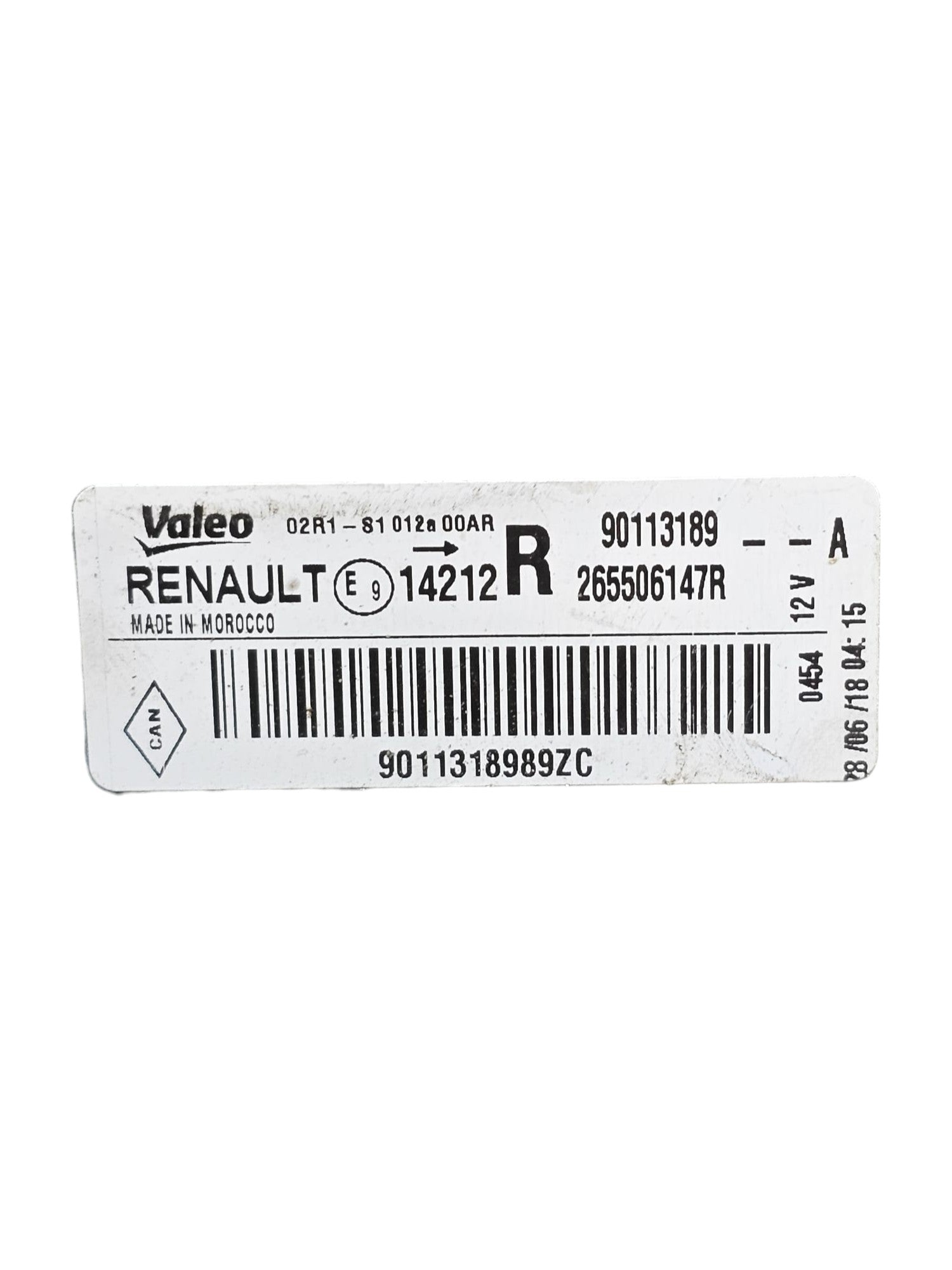 Fanale / Stop LED / Alogeno Destro Dacia Sandero II Cod:265506147R (2016 - 2020) - F&P CRASH SRLS - Ricambi Usati