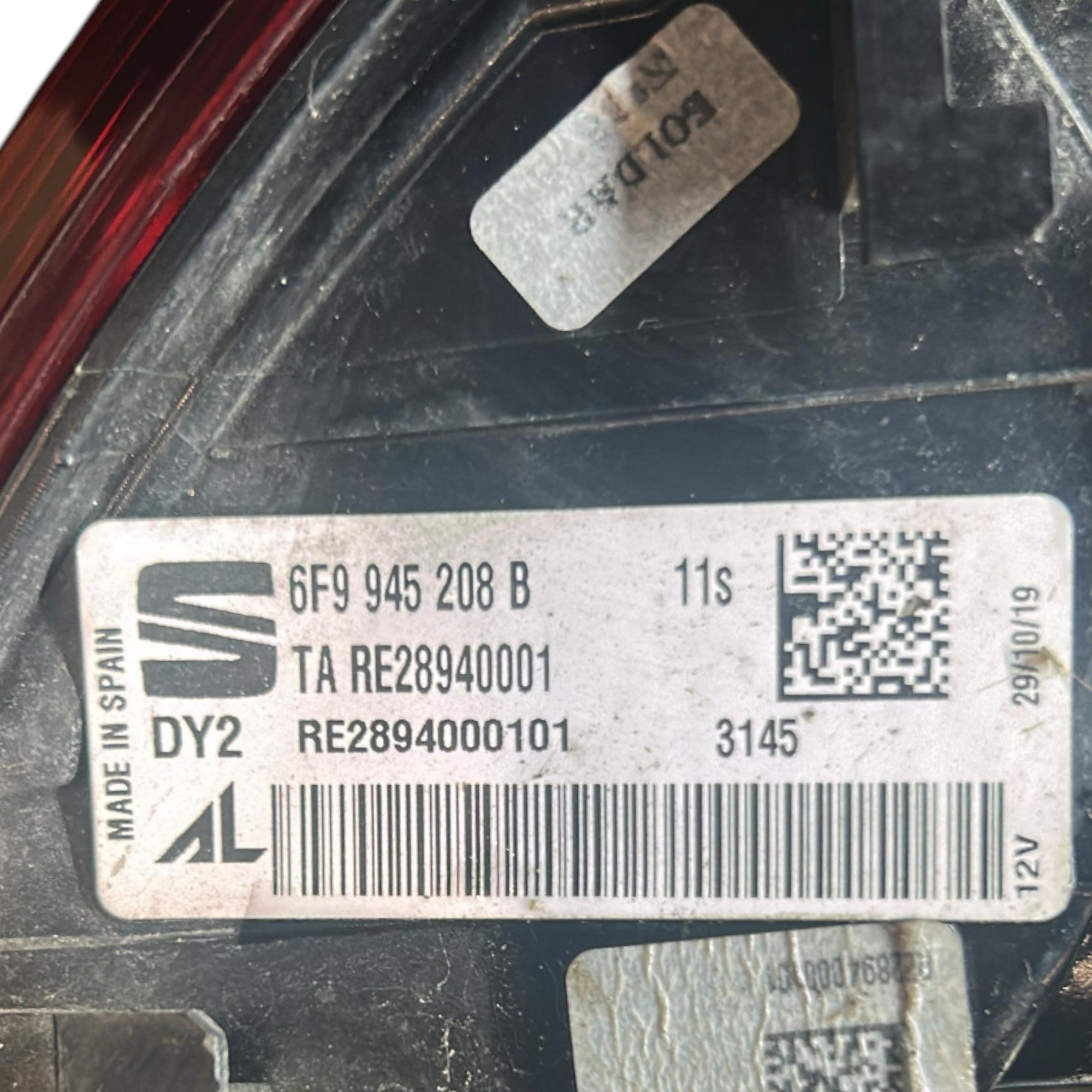 Fanale / Stop Led Esterno Posteriore Destro Seat Arona cod.6F9945208B (2017 > ) - F&P CRASH SRLS - Ricambi Usati