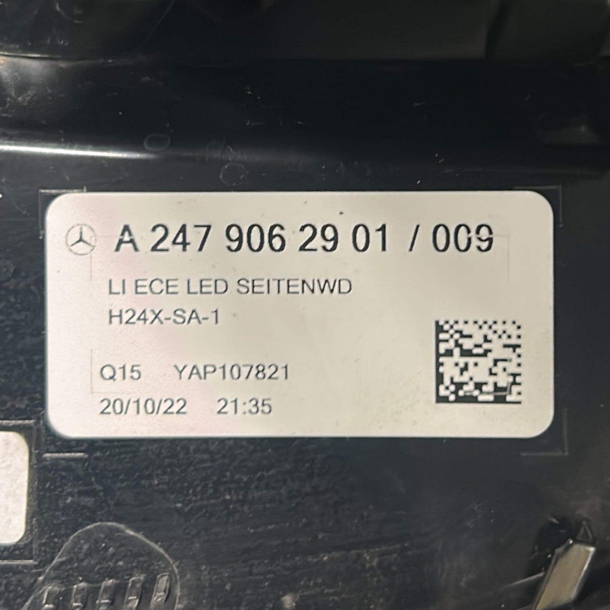 Fanale / Stop Led Esterno Posteriore Sinistro Mercedes Benz GLA (H247) cod.A2479062901(2020 > ) - F&P CRASH SRLS - Ricambi Usati
