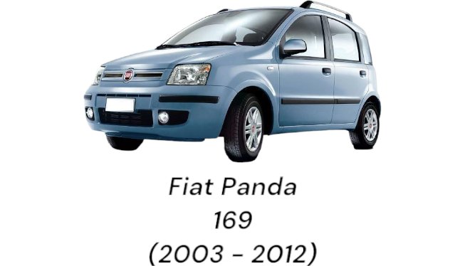 Griglia Anteriore Fiat Panda 169 / Panda Van (2003-2012) cod.735314236 - F&P CRASH SRLS - Ricambi Usati