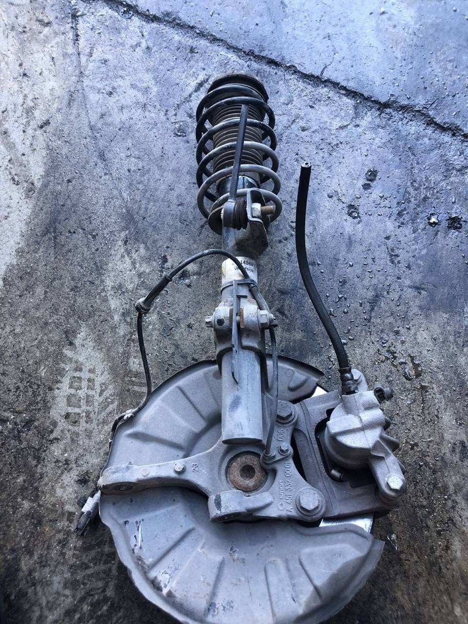 Massa meccanica anteriore destra Smart fortwo 451 benzina Dx 1.0 - F&P CRASH SRLS - Ricambi Usati