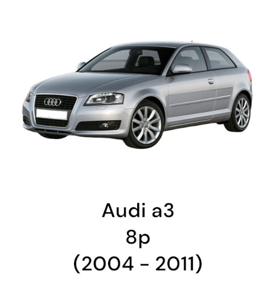 Massa Meccanica anteriore sinistra (sx) Audi A3 8P 2.0 Diesel (2003 al 2013) - F&P CRASH SRLS - Ricambi Usati