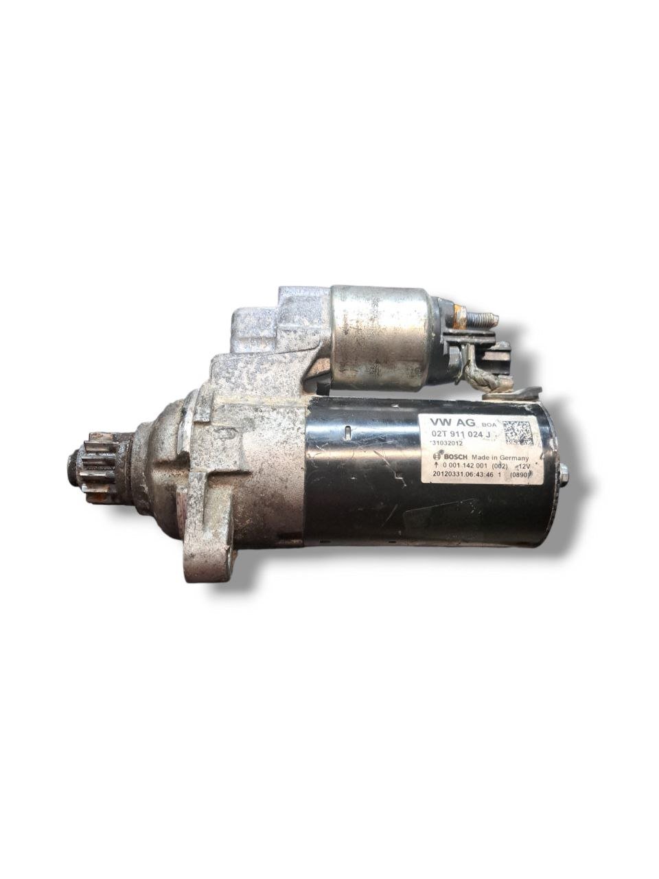 Motorino Avviamento Audi A1 1.2 Benzina (2011-2018) COD:02T911024J - F&P CRASH SRLS - Ricambi Usati