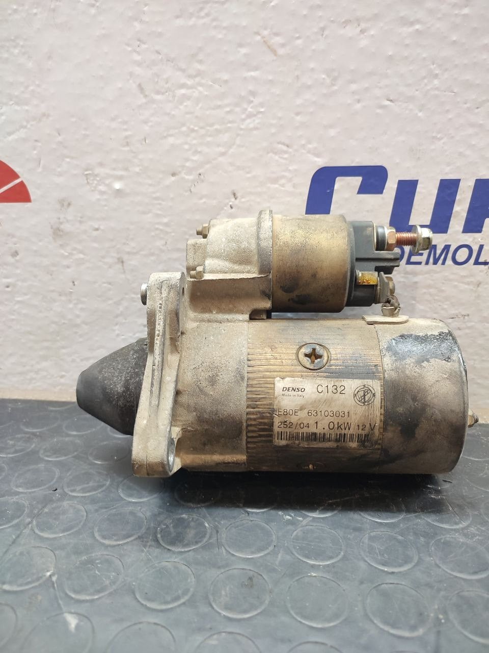 Motorino avviamento FIAT IDEA 1.4 b (2005) cod: 63103031 - F&amp;P CRASH SRLS - Ricambi Usati